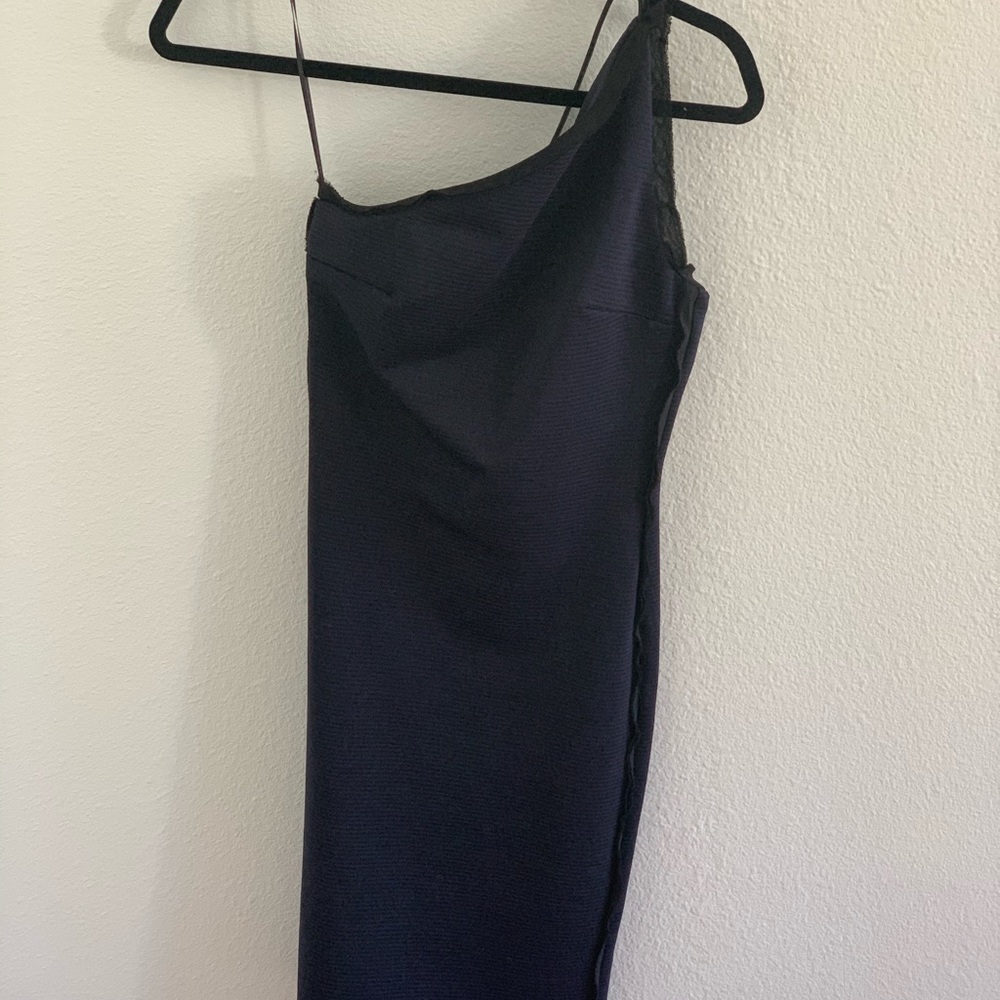 Topshop one shoulder dress